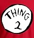 Thing 1 & Thing 2 T-Shirt by New York Fashion Police®