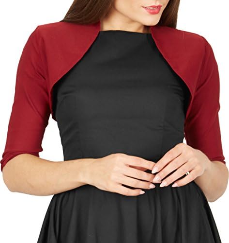 Tailored 3/4 Sleeve Bolero