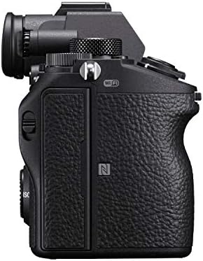 Sony alpha 7 iii full-frame evil camera (autofoco rápido de 0,02 s, estabilização ótica de imagem de 5 eixos, 4k hlg, maior duração da bateria), preto