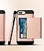 Spigen Slim Armor CS iPhone 8 Plus Case/iPhone 7 Plus Case with Slim Dual Layer Wallet Design and Card Slot Holder for Apple iPhone 8 Plus (2017) / iPhone 7 Plus (2016) - Blush Gold