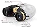 Binoculars for Kids - High Resolution, Shockproof, Compact - 8X22 Kids Binoculars for Bird Watching, Best Toys for Boys, Girls - Real Optics Set for Outdoor Toddler Games - Detective, Spy Kid - White
