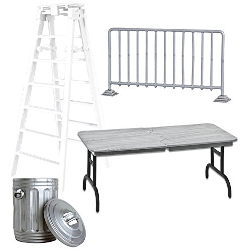 Set of 4 Wrestling Prop Accessories For WWE Wrestling Action Figures