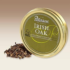 habano757: Peterson IRISH OAK Pipe Tobacco Tin 50 gr.