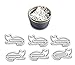 Butler in the Home Animal Cat Shaped Paper Clips in Silver Tin and Gift Box Great for Paper Clip Collectors or Animal Lovers (White 40 Count)