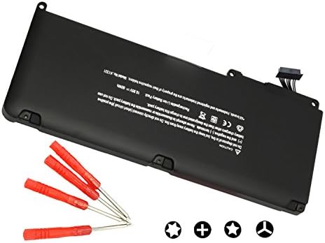 A1331 New Laptop Battery for Apple MacBook 13'' A1331 A1342 (Only for MacBook Late 2009 Mid 2010), MC207LL/A MC516LL/A, fits:661-5391 020-6580-A 020-6582-A 020-6809-A 020-6810-A