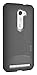 TUDIA Full-Matte Arch TPU Bumper Protective Case Compatible with Zenfone 2E (Gray)