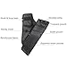 KRATARC Archery Hip Arrow Field Quiver Waist Arrows Bag with Belt Hanged for Target Hunting Shooting (Black)