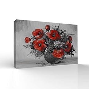 Canvas Wall Art Sunflower Pictures Home Wall Decorations for Bedroom Living Room Paintings Canvas Prints Framed - 12x18 inches