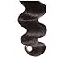 Klaiyi Hair Extensions No Shedding Unprocessed Virgin 10A Brazilian Hair Bundles 18 20 22Inch Body Wave Weft Real Human Hair Natural Color 95-100g/lot