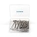 Premium Quality Labs Nickel Plated Dissection Pins, T Pins, Dissecting Supplies (Pack of 110, 100 Pack 1.5