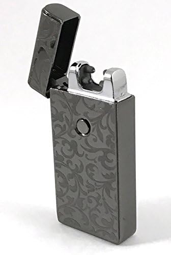 Plasma Electric Lighter | Dual Arc | No More Fighting The Wind | Rechargeable (Black Design)