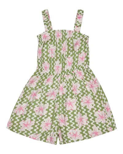 Roxy Fille Playa Baby Printed T-Shirt, Basil Party Waves RG, 6 Ans EU