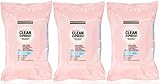 Maybelline New York Clean Express Makeup Remover Facial Towelettes, 25 Count (Pack of 3)