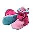 Zutano Newborn Unisex - Baby Fleece Bootie - Baby Fleece Bootie - HOTPINK/FUCHSIA/POOL 12 Months