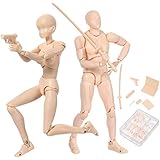 ASOSMOS Body Chan &amp; Kun Doll Male Female DX Set PVC Movebale Action Figure Model For SHF Gifts (Male+Female, Skin)