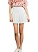 Women High Waist Solid Pleated Mini Slim Single Tennis Skirts ( L, White)