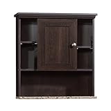 Sauder Wall Cabinet, Cinnamon Cherry Finish (Kitchen)