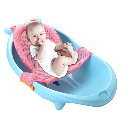 قیمت و خرید Synthiiz Bathtub Sling, Newborn Baby Bath Seat Support Net