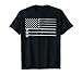 Fly Rod Fishing American Flag T-Shirt T-Shirt