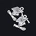 BESTOYARD Graduation Charms Pendant Graduation Cap with Diploma Pendants for Charm Bracelets Chain Necklace Craft 100PCS