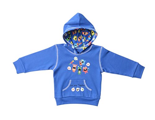 snopea Baby Boys' Hoodie Pant Set 24MOS Blue