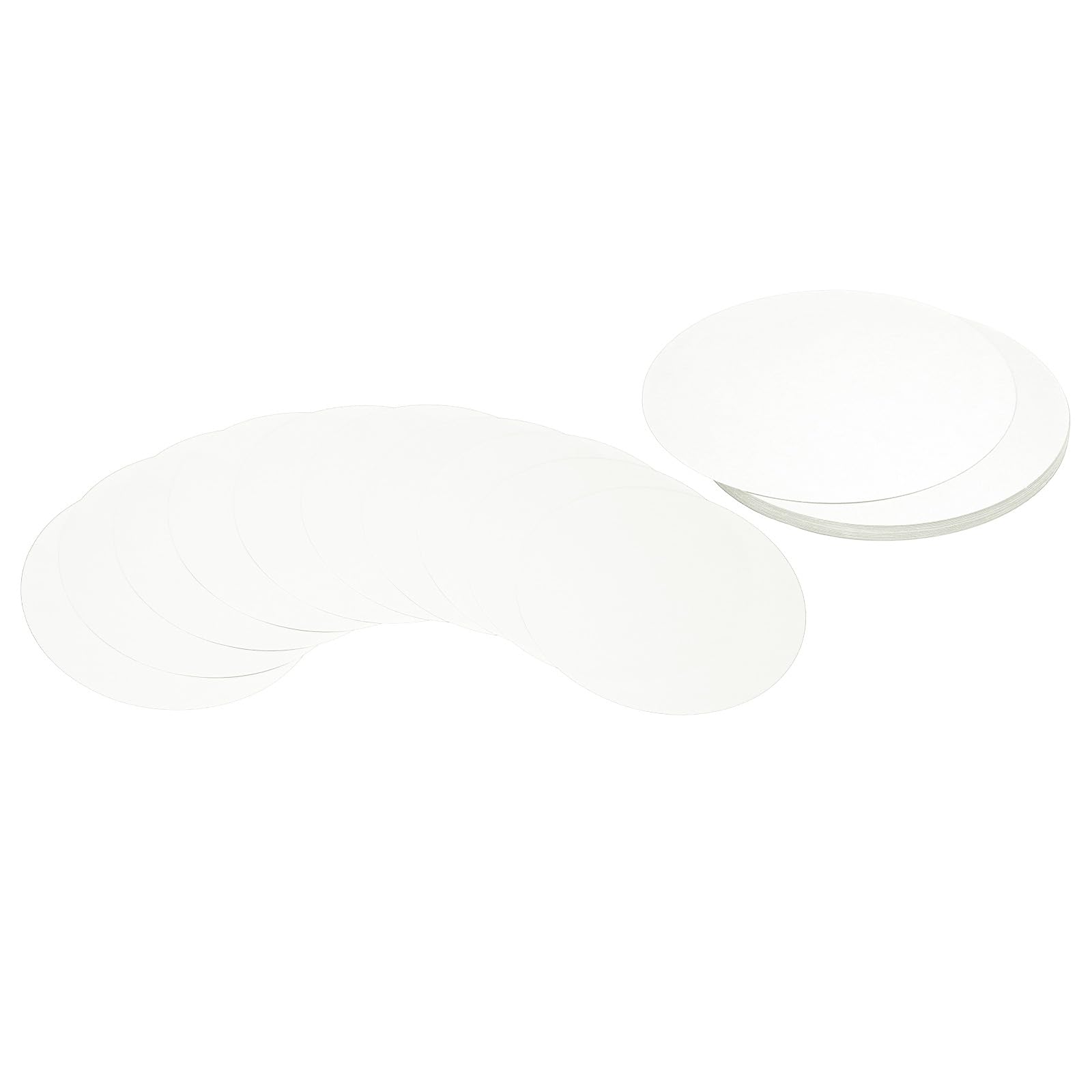 PATIKIL 6inch Circle Card Stock, 25Pcs Round Shape Cutouts Paper Thick Cardstock Coaster for DIY Craft Projects Classroom Bulletin Board Decor, White