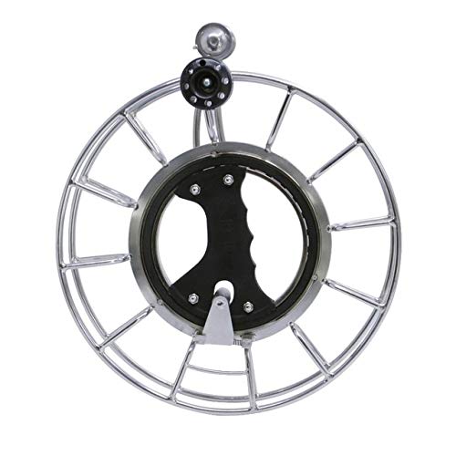 XuBa 1pc Improved 9.5" / 24CM Kite String Reel Silent Ball Bearing Stainless Steel Kite Reel Line Winder for Parafoil Kite Show