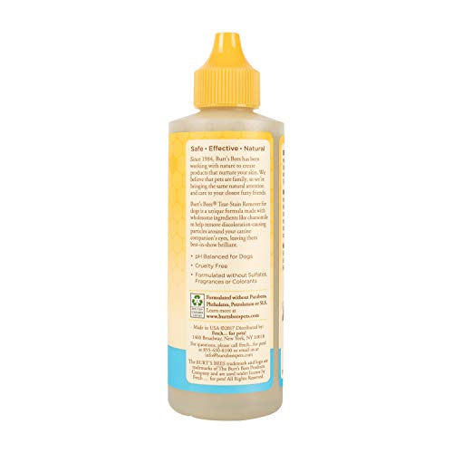 Burt's Bees For Dogs Tear Stain Remover For Dogs With Chamomile Puppy