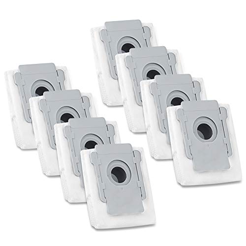 iSingo Vacuum Bags Compatible iRobot Roomba i & s Series i(7150) i7+ i7 Plus (7550) i3+(3550) i6+ (6550) i8+(8550) s9 (9150) s9 Plus (9550, 955020) Automatic Dirt Disposal Bags, 8 Pack - Thumbnail 6