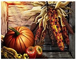 Happy Thanksgiving Day Custom Collage Poster Paper Print Wall Art Living Room Home Office Decor 11" x 8.5"