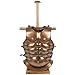 AnNafi Handmade Armor Breastplate & Helmet Wooden Display Stand| Medieval Costumes Spaulders and Gorgets| Medieval Armour Lorica Segmentata Helmet Wooden Stand |