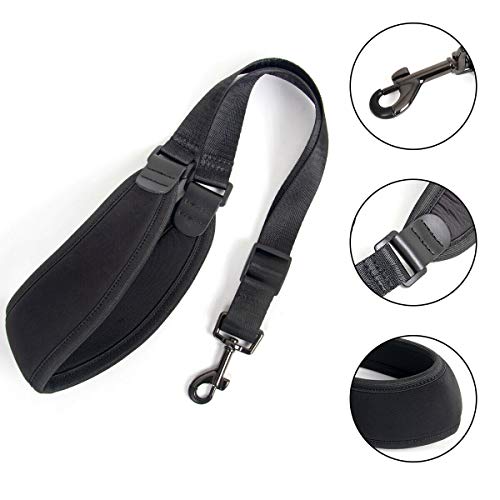 image for Saxophone Neck Strap for Soprano Tenor Alto Baritone Sax Black By Kmis