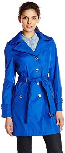 calvin klein classic hooded trench coat