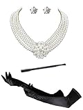 Audrey Hepburn Holly Golightly Breakfast at Tiffanys Costume Jewelry and Accessory Set