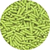 Green Cake Decorations - LIME GREEN JIMMIES EDIBLE Candy Confetti Sprinkles for Cakes, Cupcakes & Cookies