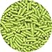 Green Cake Decorations - LIME GREEN JIMMIES EDIBLE Candy Confetti Sprinkles for Cakes, Cupcakes & Cookies