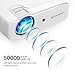 VANKYO Leisure 430 Mini Movie Projector, 3600 Lux Video Projector with 50,000 Hours LED Lamp Life, 236″ Display, Support 1080P, HiFi Built-in Speaker, Compatible with TV Stick, HDMI, SD, AV, VGA, USBthumb 3
