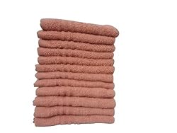 See Quality Wash Cloth 100% Cotton Highly Absorbent Multi-Purpose Extra Soft Baby, Face, Hand, Gym Spa Towels.Pink,12Pcs-Pack, Details