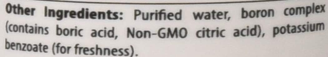Liquid Ionic Boron 2 Ounce: Health & Personal Care
