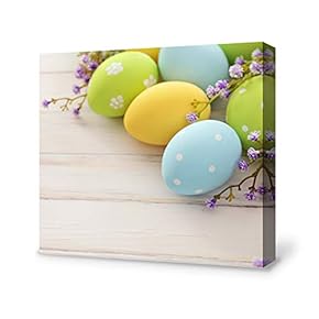 Canvas Wall Art for Living Room,Bedroom Home Artwork Paintings Egg Ready to Hang - 12x12 inches