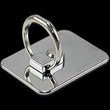 JOINNEW@ Silver New Bunker Ring Stand Holder for Apple iPod ipad mini ipad 2 3 4 iPhone 4 4s iphone 5 Samsung Galaxy s3 SIII S4 i9500 Samsung Note II Nokia LG HTC One X etc.