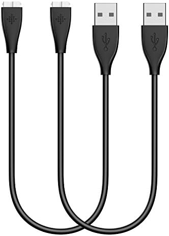 Fitbit HR Charging Cable - USB Charger Charging Cord for Fitbit Charge HR Fitness Wristband by MCOCEAN (2-Pack/1Feet, Do Not Fit for Fitbit Charge)