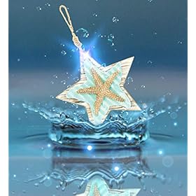 CoTa Global Aquarius Hanging Starfish Nautical Decor Wall Accent- Nautical Themed Wood Accent, Beach Decor for Wall… 41IXTgKKq7L