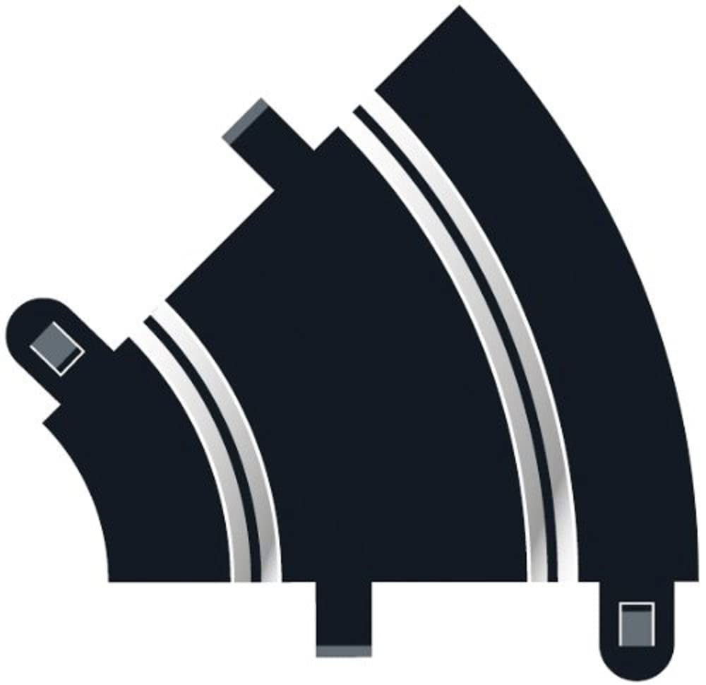 Scalextric Accessories Track Pieces Radius 1 curve extension packs C8202 Radius 1 Curve 45° x 2