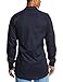 Bulwark Men's Flame Resistant 7 oz Cotton Work Shirt with Sleeve Vent, Navy, Large
