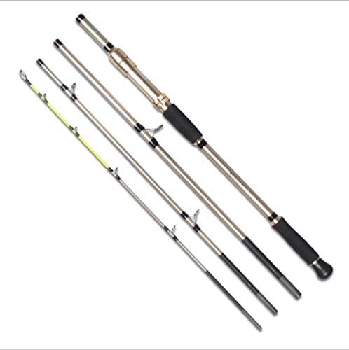 WAVENI Fishing Rod Fishing Supplies Fishing Poles Carbon Steel Rods for Travel Surf Saltwater Freshwater Bass Boat Fishing (Size : 210cm)