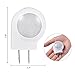 LEDGLE LED Plug-in Light Sensor Night Lights Dusk-to-Dawn Sensor, Bedroom, Bathroom, Kitchen, Hallway, Stairs, Energy Efficient, Compact,4-Pack