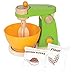 Hape Wooden Mighty Mixer Kitchen Playset| Educational Pretend Play Baking Mixer Toy Kitchen for Preschoolers Ages 3 Years & Up