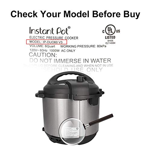 Original Float Valve for Instant Pot Duo 3, 5, 6 Qt, Duo Plus 3, 6 Qt