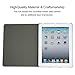 Mictchz iPad 2/3/4 Case Lightweight Slim Tri-Fold Smart Stand Cover Protector Supports Auto Wake/Sleep for iPad 4th Generation with Retina Display, iPad 3 & iPad 2 (Unicorn)